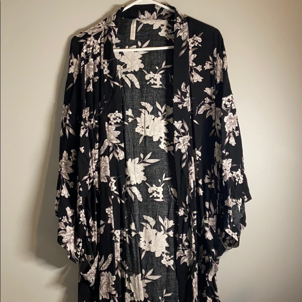 Floral kimono